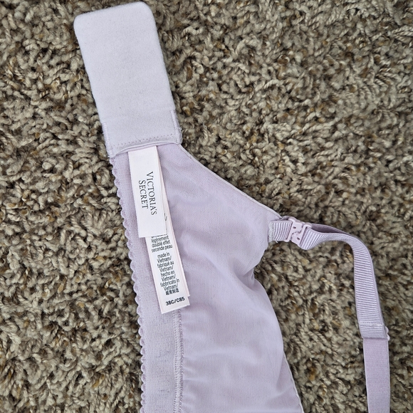 Victoria's Secret Wear Everywhere Lightly Lined Wireless Bra Lavender - Picture 3 of 4